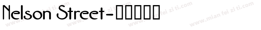 Nelson Street字体转换